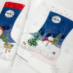 Christmas Eve Stocking Panel