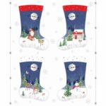 Christmas Eve Stocking Panel