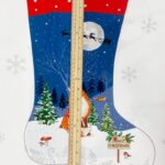 Christmas Eve Stocking Panel