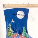 Christmas Eve Stocking Panel