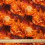 Bonfire Blaze Quilting Cotton