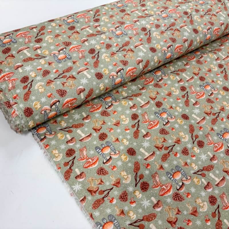 Image of Whimsical Autumn Quilting Cotton