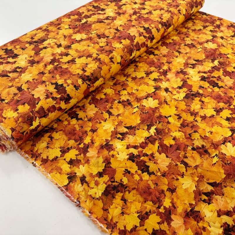 Image of Leaf Litter Quilting Cotton