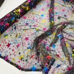 Rainbow Foil Halloween Tulle