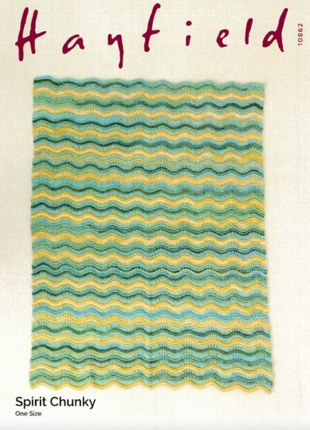 Hayfield Blanket Pattern 10862