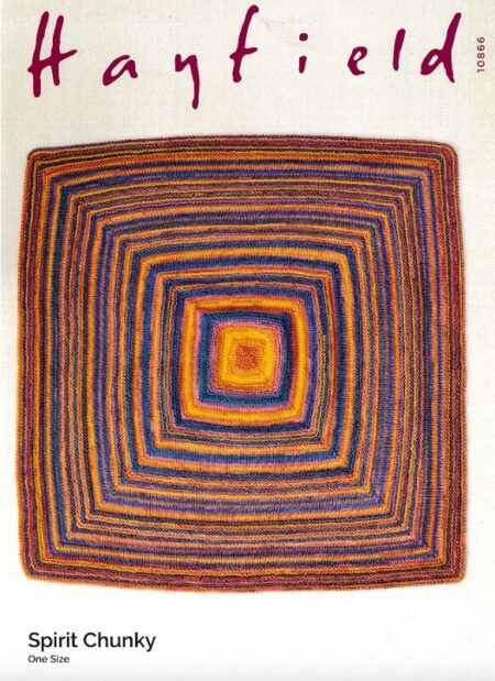 Hayfield Blanket Pattern 10866