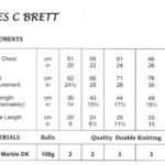 James C Brett Sweater Pattern JB972