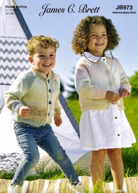 James C Brett Cardigan Pattern JB973