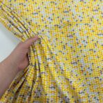 Retro Leaves Cotton Jersey