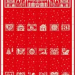 Scandi Christmas Advent Panel
