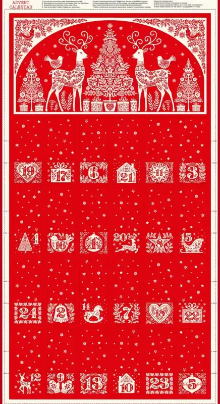 Image of Scandi Christmas Advent Panel