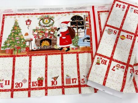 Jolly Saint Nick Advent Panel