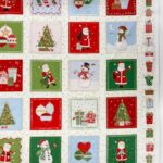 Jolly Saint Nick Christmas Squares