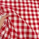 1 Inch Gingham Polycotton