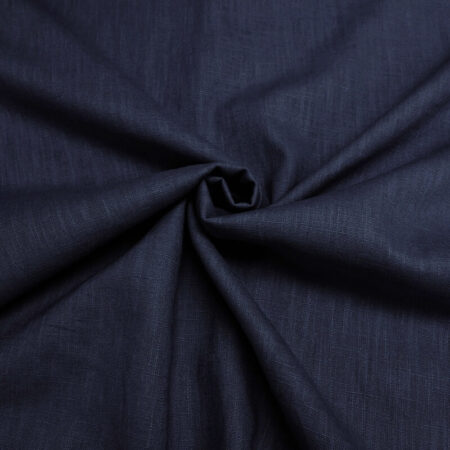Navy Blue Linen