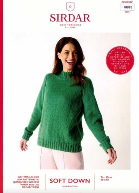 Sirdar Sweater Pattern 10880