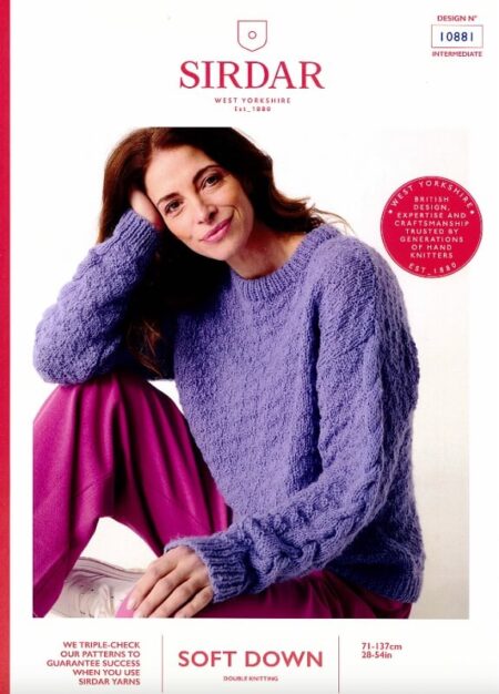 Sirdar Sweater Pattern 10881