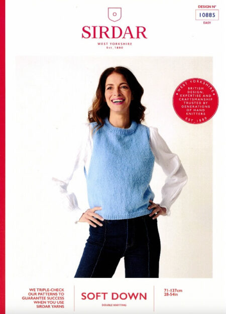 Sirdar Vest Pattern 10885