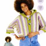 Stylecraft Crochet Sweater and Cardigan Pattern 10178