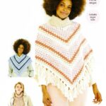 Stylecraft Crochet Poncho and Dickie Pattern 10169