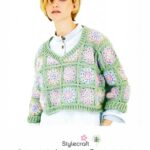 Stylecraft Crochet Sweater and Cardigan Pattern 10172