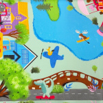Peak Hour Baby Activity Floor Mat Panel