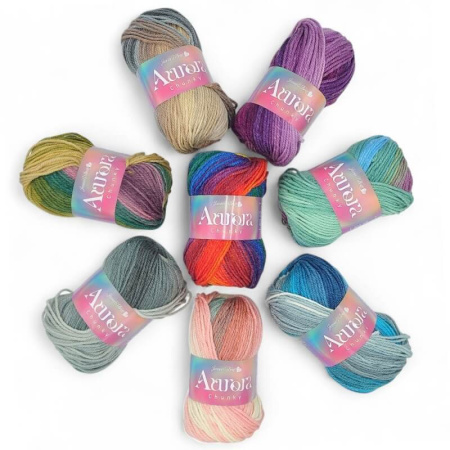 James C Brett Aurora Chunky 100g