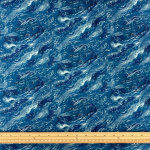 Sea Waves Quilting Cotton