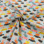 Getting the Tree Christmas Polycotton