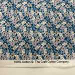Cool Tiny Florals Quilting Cottons