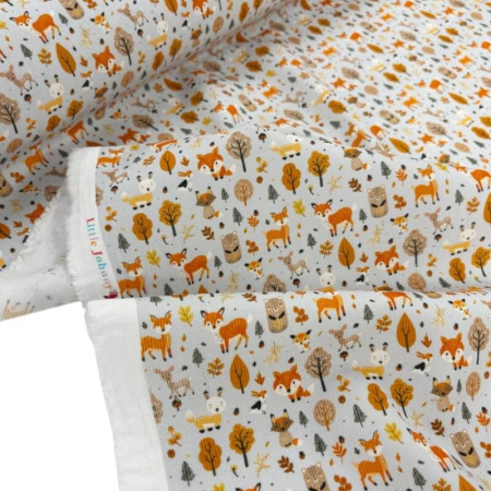 Mini Woodland Animals Baby Cord