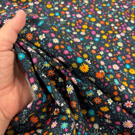 Ditsy Daisies Baby Cord