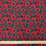 Growing Poppies Quilting Cotton