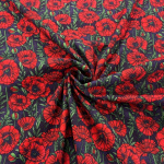 Growing Poppies Quilting Cotton