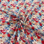 Cool Flowers Packed Cotton Poplin