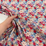Cool Flowers Packed Cotton Poplin