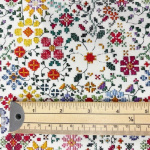 Cross Stitch Garden Cotton Poplin