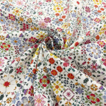 Cross Stitch Garden Cotton Poplin