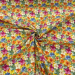 Frangipani Floral Cotton Poplin