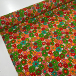 Retro Vibes Floral Polycotton