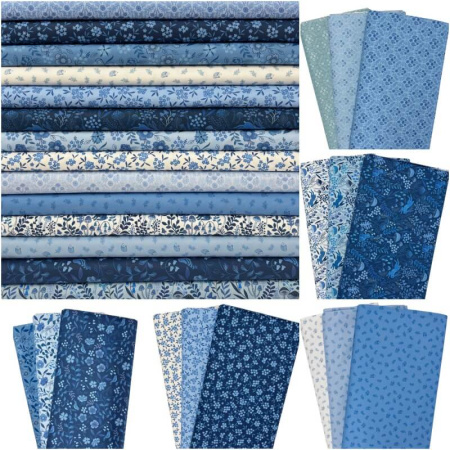 Forget-Me-Not Lane Quilting Cotton