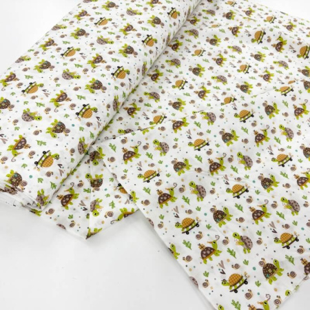 Tortoise Friends Cotton