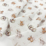 Woodland Animal Snuggles Cotton