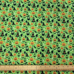 Haunted Halloween Polycotton