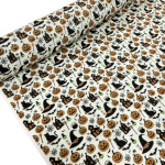 Haunted Halloween Polycotton