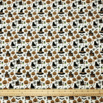 Haunted Halloween Polycotton