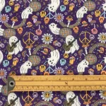 Party Ghosts Halloween Polycotton