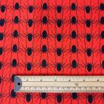 Spiders Halloween Polycotton