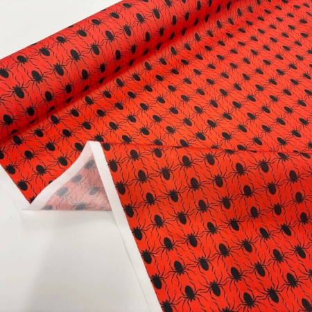 Spiders Halloween Polycotton