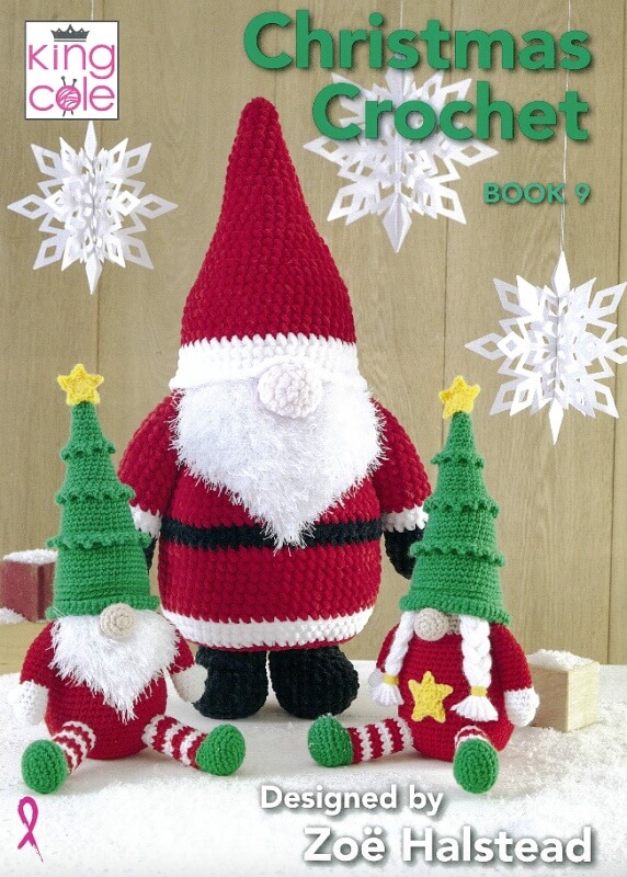 Image of King Cole Christmas Crochet Book 9